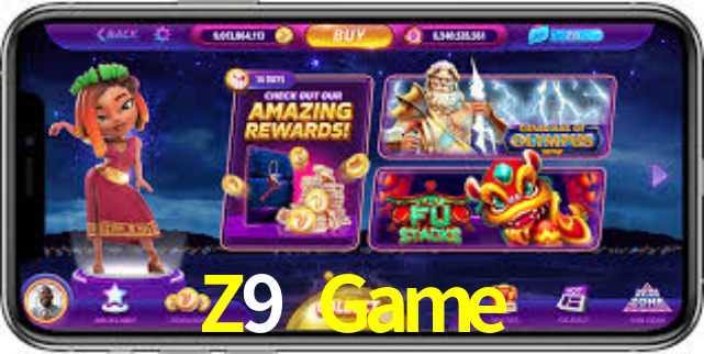 Z9 Game App Interface